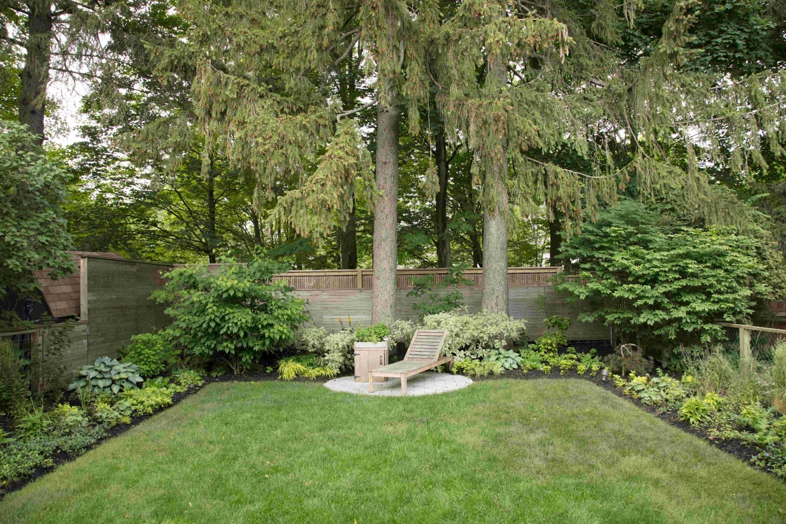 Seasonal landscape maintenance example