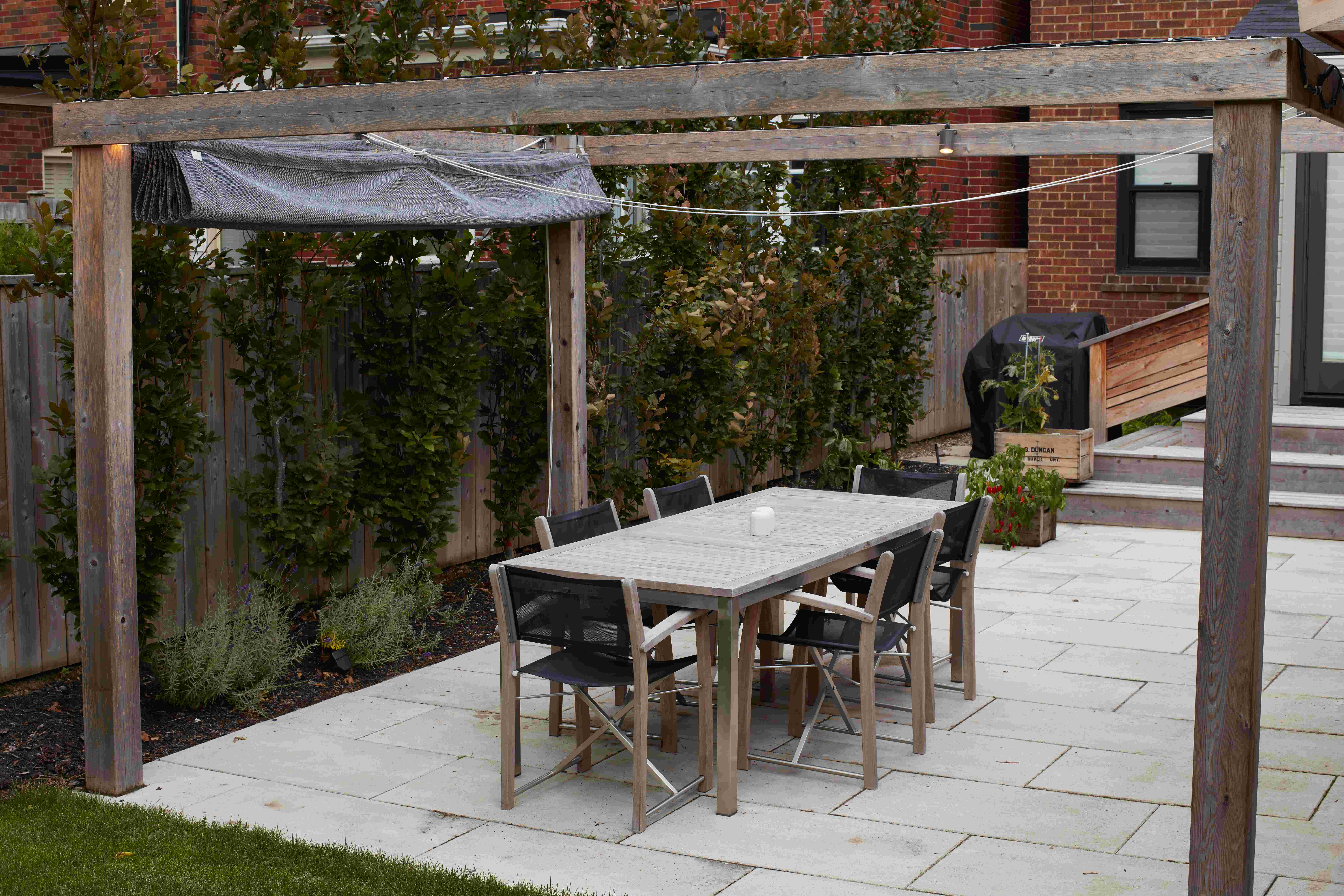 Patio and Pergola outdoor dining set