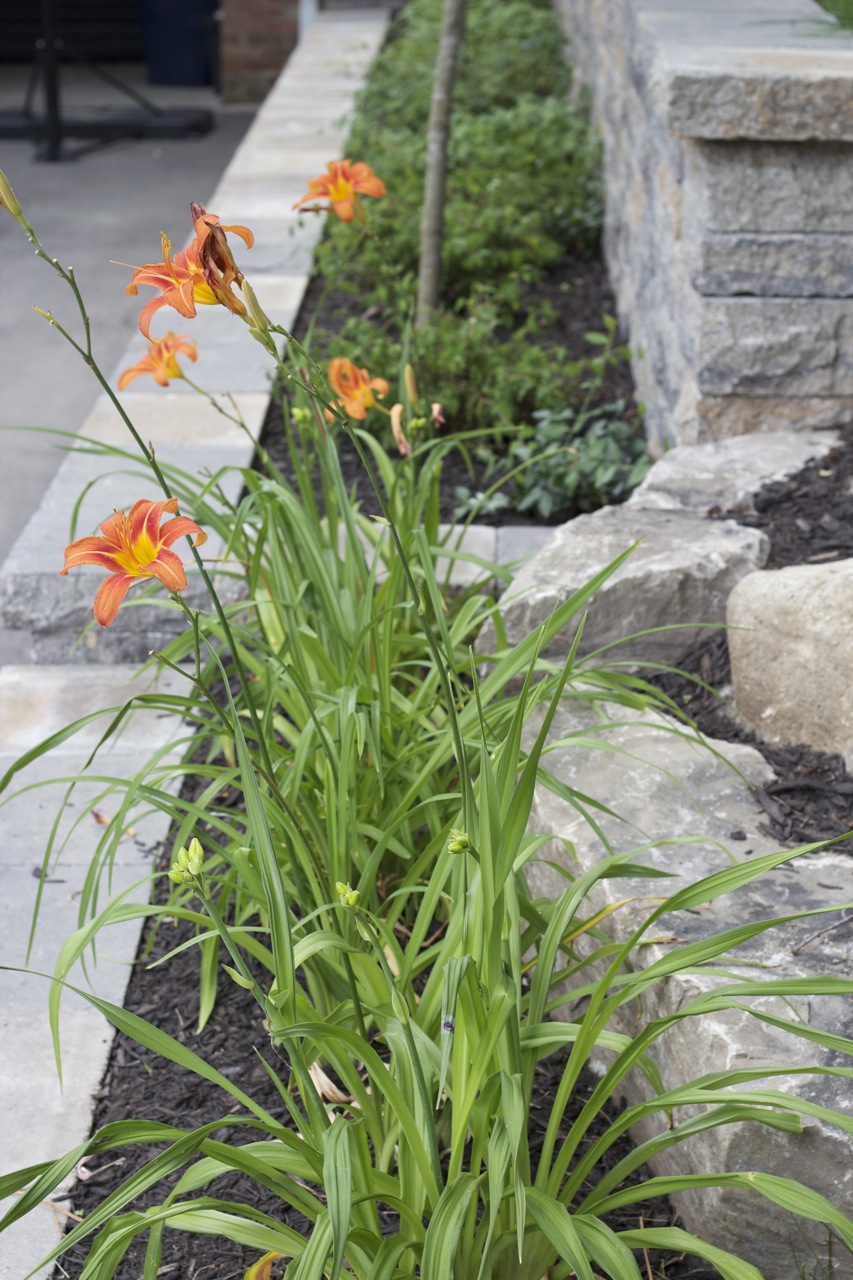 interlock stone retaining wall