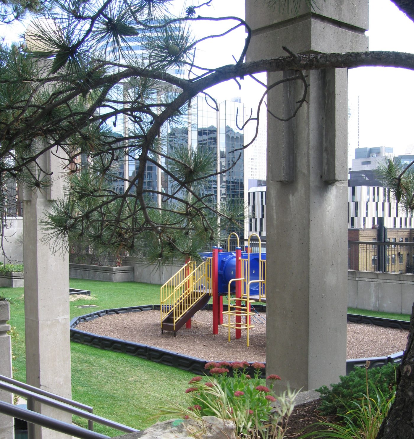 Rooftop playground
