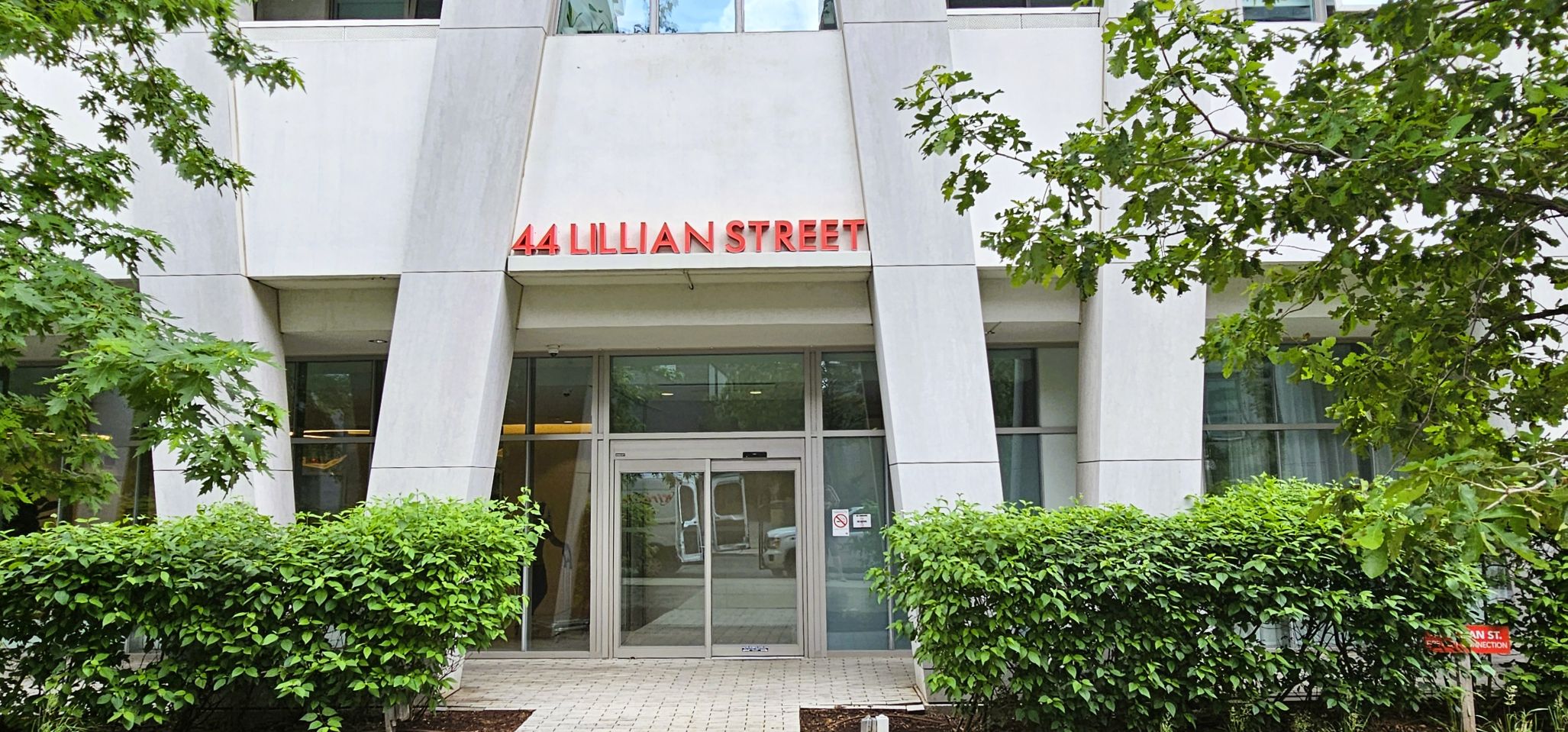 Front entryway of the property